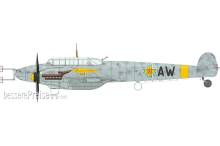 Eduard Plastic Kits 84145 - Bf 110F Nachtjäger for Weekend in 1:48