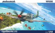 Eduard Plastic Kits 84154 - 1:48 Spitfire Mk.VIII Weekend edition