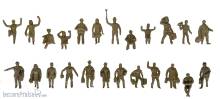 Roco 40000 - H0-Bahnfiguren (unbemalt)