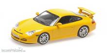 Minichamps 400062026 - PORSCHE 911 GT3 - 2003 - YELLOW - 25 YEARS 911 GT3