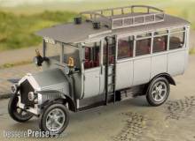 Weinert 40054 - Sächsischer (Schienen-)Omnibus (unmotorisiert)