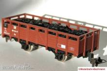 Modellbahn-Bachmann 4010101 - Kohle für Tillig, für den 2-achs. off. Güterwagen Ow (99-53-06) Größe: 65 x 23 mm