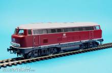 Lenz 40163-03 - Diesellok V160 002 Lollo, DB, Ep.3, purpurrot RAL 3004 - mit grauem Dach
