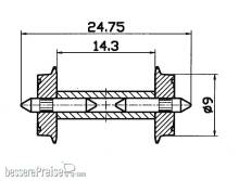 Roco 40191 - DC-NEM-Normradsatz