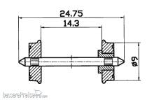 Roco 40266 - RP-25-Radsatz