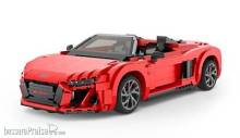 Jamara 402835 - Audi R8 Spyder, 1:14, rot
