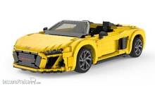 Jamara 402836 - Audi R8 Spyder, 1:14, gelb
