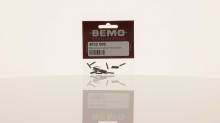 Bemo 4032000 - Metall-Schienenverbinder H0e 20 Stück