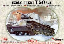 Mirage Hobby 35106 - Leichter Panzer T 50 A.A mit Fotoätzteilen