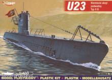 Mirage Hobby 40024 - Deutsches U-Boot U 23 Typ IIB in 1:400