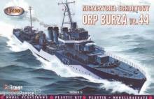 Mirage Hobby 40066 - Zerstörer ORP Burza 1944 in 1:400
