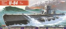 Mirage Hobby 40410 - Deutsches U-Boot U 84 Typ VII B in 1:400