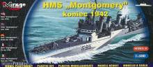 Mirage Hobby 40607 - HMS Montgomery late 1942 in 1:400