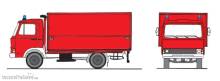 Loewe 4048 - IVECO-Magirus 90M5 ´Zeta´ Gerätewagen GW-ÖL - H0