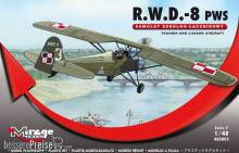 Mirage Hobby 485002 - R.W.D.-8 (PWS) Trainer and Liaison Airc. in 1:48
