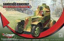 Mirage Hobby 355020 - Armoured car model 1934/II polish+german in 1:35