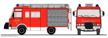Loewe 4057 - Magirus Deutz ´Zeta´ 90 M 5 - LF 8, FW Eschweiler - H0