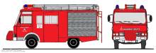 Loewe 4058 - Magirus Deutz Zeta 90 M 5 - LF 8, FW Stadt Varel / HO