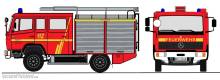 Loewe 4064 - MERCEDES BENZ 917 (LN2) - LF 8/6 - Fw. Krefeld-Fischeln - H0