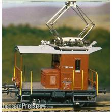 Weinert 4068 - SBB-Te I in Braun mit langem Dach (=DC - FM)
