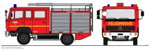 Loewe 4069 - MERCEDES BENZ 917 (LN2) - LF 8/6 - Fw. Stadt Stolberg - H0