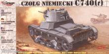 Mirage Hobby 72619 - Deutscher Panzer C 740 (r) in 1:72