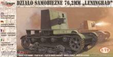 Mirage Hobby 726027 - Selbstfahrhaubitze 76,2 mm Leningrad in 1:72