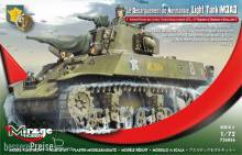 Mirage Hobby 726066 - Le Débarquement de Normandie´ Light Tank M3A3, in 1:72