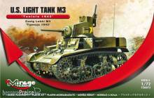 Mirage Hobby 726073 - U.S. Light Tank M3 ´Tunisia 1943´ in 1:72
