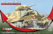 Mirage Hobby 728008 - M3 GRANT Mk I Battle of GAZALA -21.06.42 in 1:72