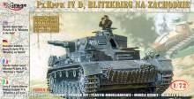 Mirage Hobby 72854 - German Tank Pz.Kpfw. IVD ´BLITZKRIEG´ in the WEST in 1:72