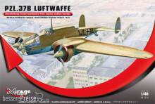 Mirage Hobby 481312 - PZL.37B Luftwaffe Germ.Vers. Okecie 1940 in 1:48