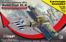 Mirage Hobby 481401 - Schusta/Schlasta 27b Halberstadt + color in 1:48