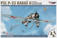 Mirage Hobby 481601 - PZL P-23 KARAS II,1939 Version with an Additional Antenna in 1:48
