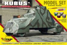 Mirage Hobby 835091 - Kubus(Warsaw44 Uprising Armoured Car) Model Set in 1:35