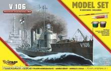 Mirage Hobby 840064 - V 106 German WWI Torpedo Ship(Model Set in 1:400