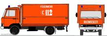 Loewe 4085 - Iveco Magirus Zeta 90M5 - GW-ÖL Neutral-Tageslfb.