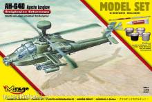 Mirage Hobby 872091 - AH-64D APACHE Longbow (Model Set) in 1:72