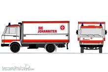 Loewe 4090 - Iveco Magirus Zeta 90M5 - Gerätewagen Johanniter