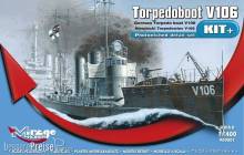 Mirage Hobby 900001 - Torpedoboot V106 in 1:400