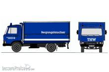 Loewe 4100 - Iveco Magirus Zeta 90M5 - GW des THW Tauchergruppe