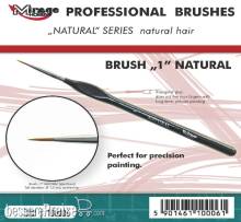 Mirage Hobby 100006 - MIRAGE BRUSH NATURAL SIZE 1