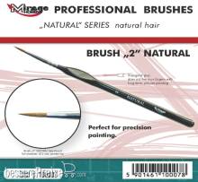 Mirage Hobby 100007 - MIRAGE BRUSH NATURAL SIZE 2