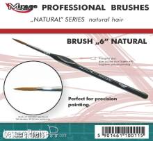Mirage Hobby 100011 - MIRAGE BRUSH NATURAL SIZE 6