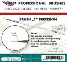 Mirage Hobby 100025 - MIRAGE BRUSH PRECISION KOLINSKY SIZE 1