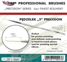 Mirage Hobby 100027 - MIRAGE BRUSH PRECISION KOLINSKY SIZE 3