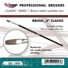 Mirage Hobby 100043 - MIRAGE BRUSH FLAT HIGH QUALITY CLASSIC SERIES 1 size 2