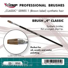 Mirage Hobby 100045 - MIRAGE BRUSH FLAT HIGH QUALITY CLASSIC SERIES 1 size 4