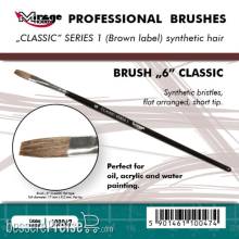 Mirage Hobby 100047 - MIRAGE BRUSH FLAT HIGH QUALITY CLASSIC SERIES 1 size 6