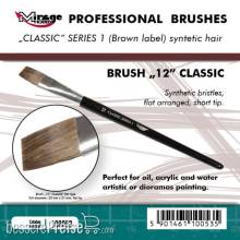 Mirage Hobby 100053 - MIRAGE BRUSH FLAT HIGH QUALITY CLASSIC SERIES 1 size 12